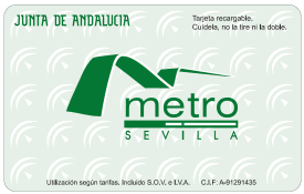 biglietto metropolitana di Siviglia